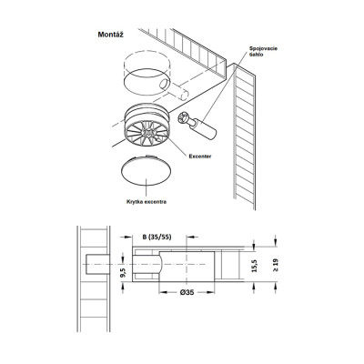 Excenter MAXIFIX SW6