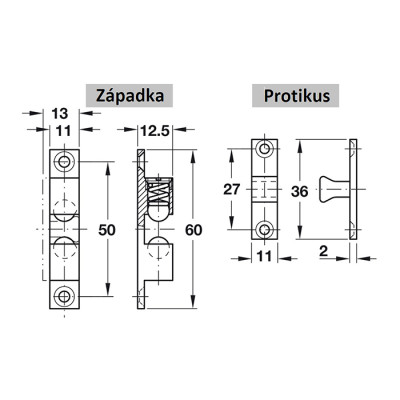 Guličková západka