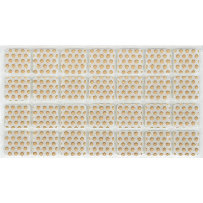 3426810_Podlozka FILC.PROTISMYK.20x20mm biela;28ks